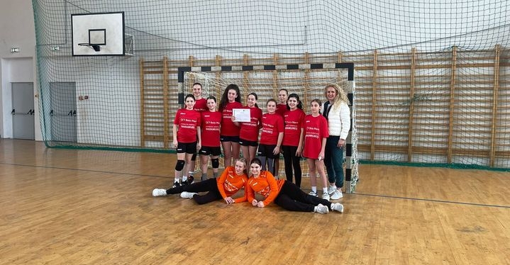 Olimpiada Națională a Sportului Școlar la Handbal Feminin: Școala ”Iorga”, campioană a județului Maramureș