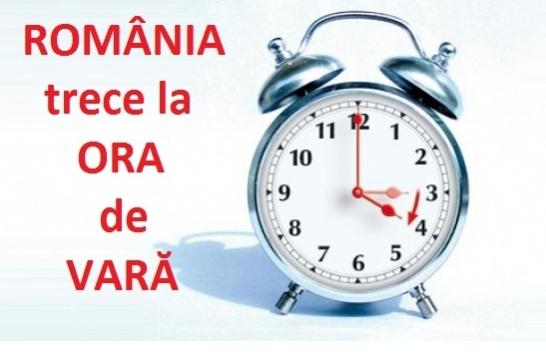 Când vom trece la ora de vară