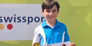 Pasionat de tenis: Andrei Fejszes Mihaljek vrea să continue tradiția familiei; Are 9 ani și rezultate foarte frumoase