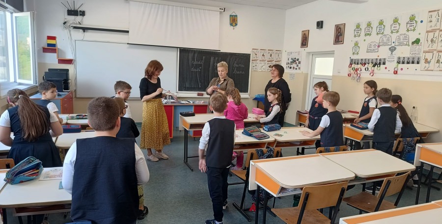 Elevii Școlii Gimnaziale Nr. 18 Baia Mare au marcat Ziua Mondială a Artei