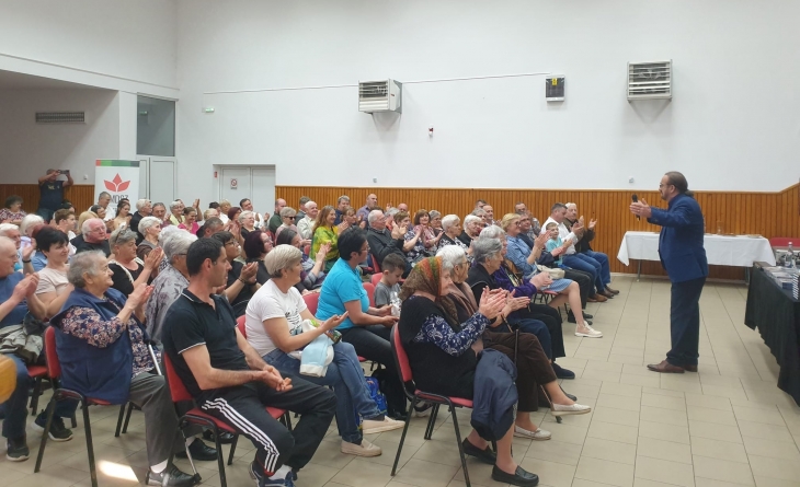 Renumitul artist maghiar Tamás Gábor a susținut un concert în Băița