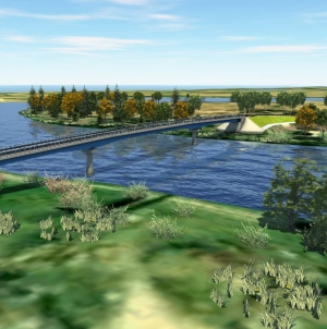 Investiție esențială: La Tămaia se va construi o pasarelă peste râul Someș