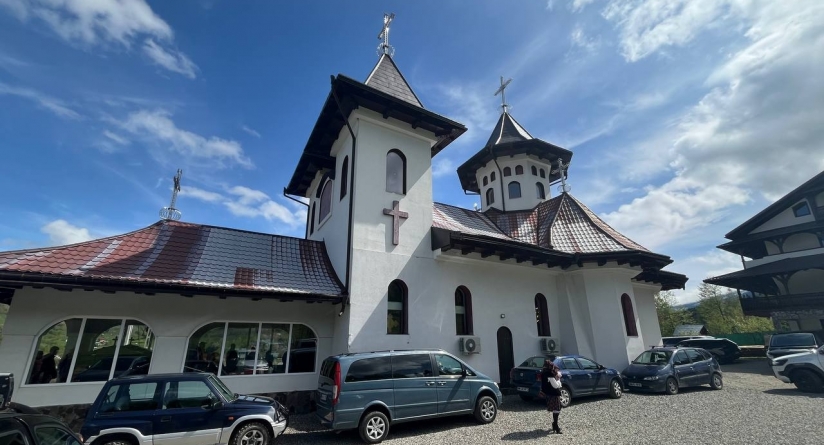 A fost hramul Schitului „Sfântul Mucenic Gheorghe” Borșa
