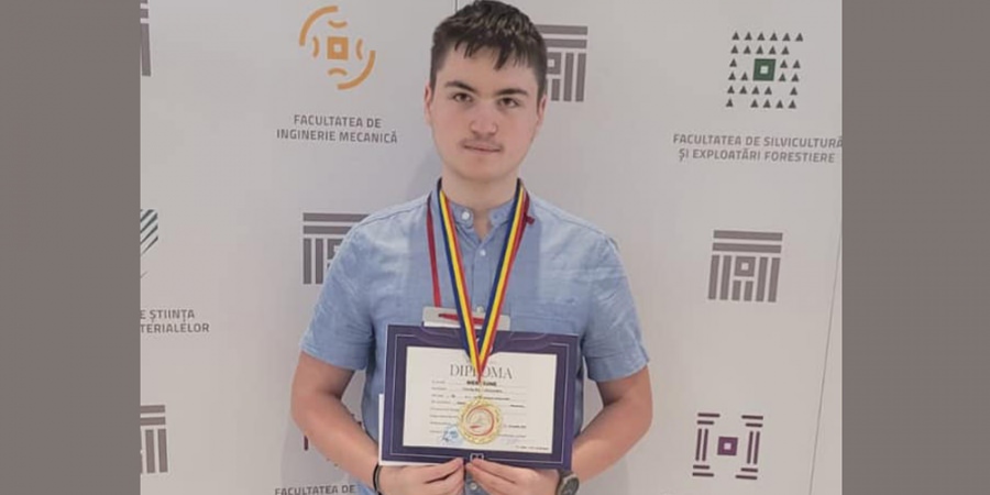 Medalie de aur pentru un elev de la Colegiul „Dragoș Vodă” din Sighet la Olimpiada Națioanlă de Fizică