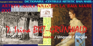 Editorialul de sâmbătă: Dicționarul Centrului Artistic Baia Mare. Artiștii Școlii Hollósy la Baia Mare (XV)