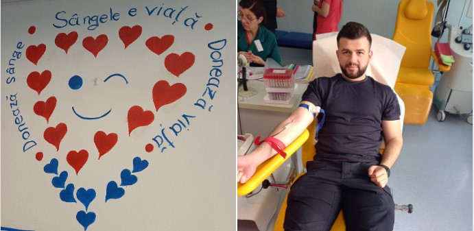 Jandarmii maramureșeni s-au alăturat din nou campaniei „Donează sânge, salvează o viață!”