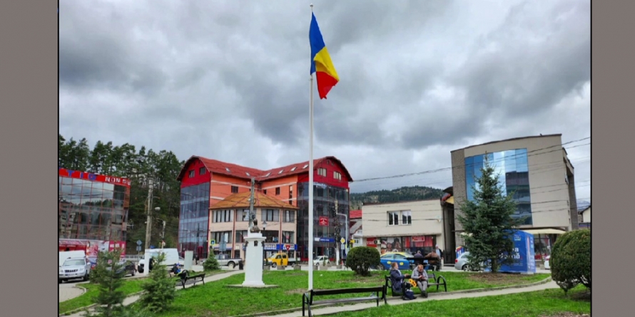 Parcul Central din Borșa a îmbrăcat haină nouă