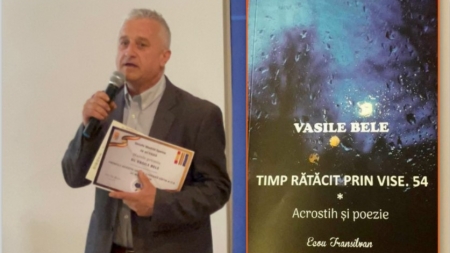 Lansarea cărții „Timp rătăcit prin vise-54 Acrostih și Poezie”, a autorului Vasile Bele