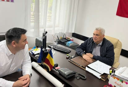 Marian Condrat și Nicolae Traian David pun bazele unui parteneriat zonal pentru dezvoltarea unitară a turismului pe Valea Izei