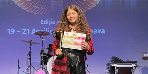 Maramureșeanca Ania Ilinca Ghișe, premiată în cadrul Festivalului internațional de muzică ușoară pentru copii și adolescenți “Voci de Îngeri”