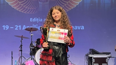Maramureșeanca Ania Ilinca Ghișe, premiată în cadrul Festivalului internațional de muzică ușoară pentru copii și adolescenți “Voci de Îngeri”