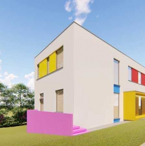 Centru de zi, în comuna Rona de Jos. Proiectul a obținut o finanțare nerambursabilă