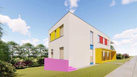 Centru de zi, în comuna Rona de Jos. Proiectul a obținut o finanțare nerambursabilă