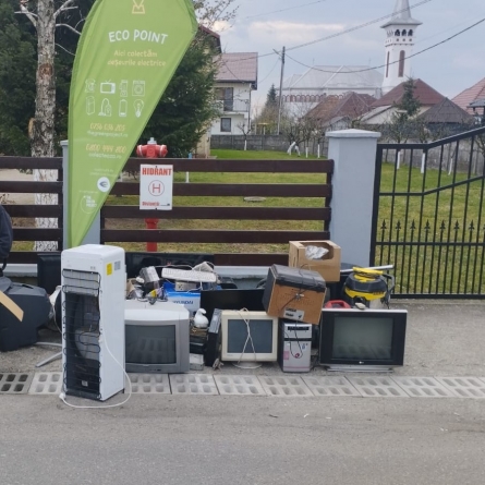 Campanie de colectare a aparatelor electrice la Cernești