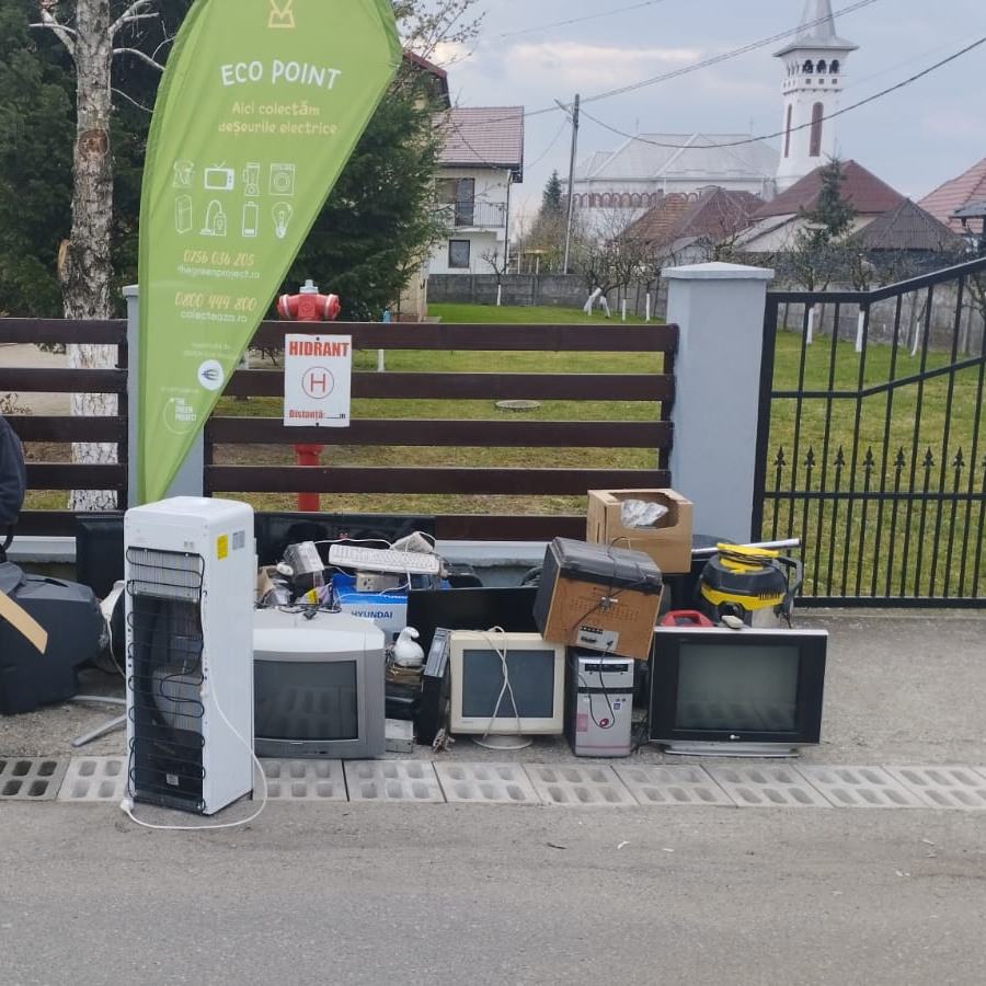 Campanie de colectare a aparatelor electrice la Cernești
