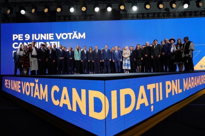 În prezența a 4000 de liberali maramureșeni, alături de liderii naționali și regionali ai partidului, PNL Maramureș și-a lansat candidații pentru alegerile locale din 9 iunie