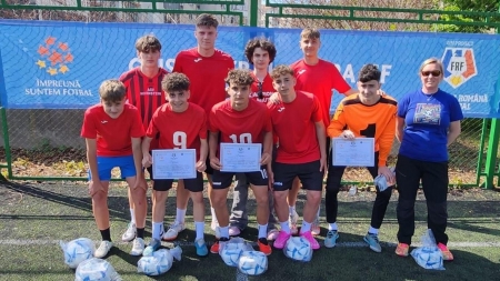 Olimpiada Națională a Sportului Școlar la Fotbal Băieți: Echipa CENT, campioană la nivel regional, la U16