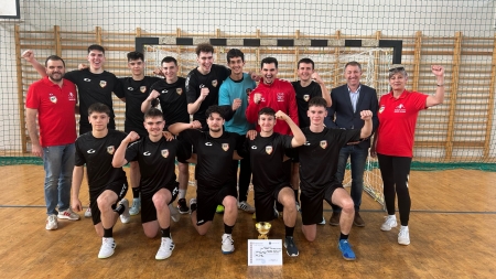 Olimpiada Națională a Sportului Școlar la Handbal Băieți: ”Anghel Saligny”, campioană la nivel regional, pe licee