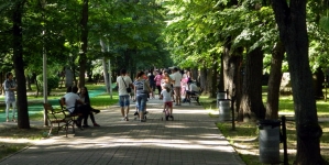 Incident grav în parc. Atenție, bicicliști, atenție părinți!