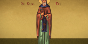 Sfântul Cuvios Tit, făcătorul de minuni este pomenit în Calendarul Ortodox al zilei de 2 aprilie