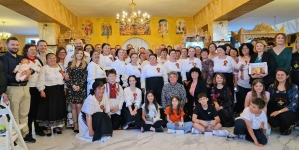 Corul „Arhanghelii” din Mireșu Mare a susținut la Roma un program cultural-artistic