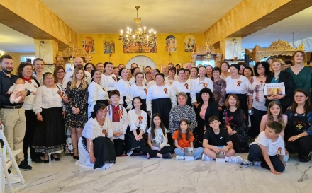 Corul „Arhanghelii” din Mireșu Mare a susținut la Roma un program cultural-artistic