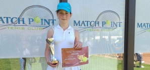 Raluka Matei, din nou pe podium – finalistă la Cupa Match Point, U12, categoria I