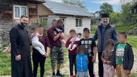 50 de familii nevoiașe din Protopopiatul Vișeu au avut o masă îmbelșugată de Paști prin intermediul proiectul filantropic “Masa bucuriei”