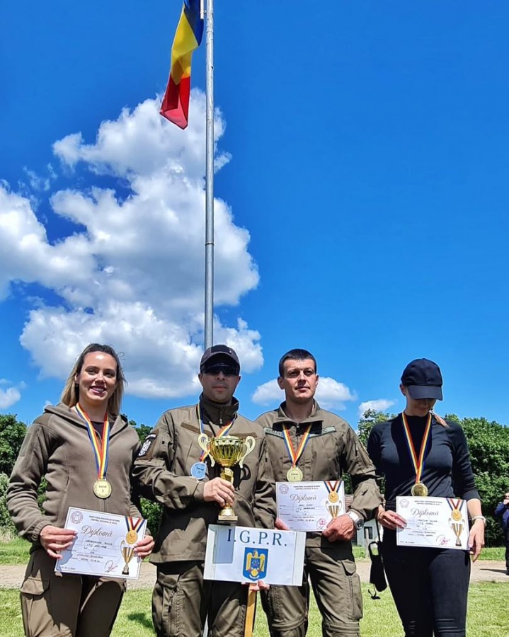 Un polițist din Maramureș, locul I la Campionatul Național de TIR al MAI