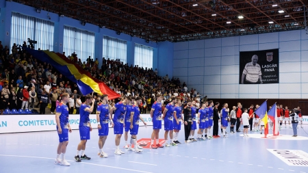 Handbal masculin: Victorie la limită a echipei României, în barajul pentru Mondialul din 2025