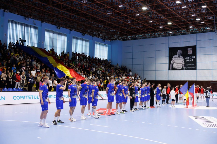 Handbal masculin: Victorie la limită a echipei României, în barajul pentru Mondialul din 2025