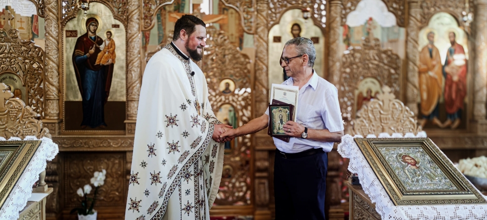 Dr. Vasile Popița – Doctor în Științe Medicale și șef de secție medic primar la Institutul Oncologic din Cluj-Napoca – a fost distins cu Diploma Anului Omagial