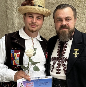 Maramureșeanul Denis Cupșe, premiat la Festivalul Concurs Național „Florica Ungur”