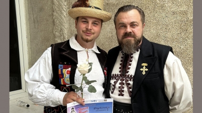 Maramureșeanul Denis Cupșe, premiat la Festivalul Concurs Național „Florica Ungur”