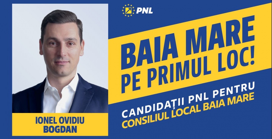 Cu Ionel Bogdan primar și echipa sa în Consiliul Local, băimărenii pun în 9 iunie Baia Mare pe primul loc!