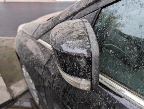 Val nou de praf saharian în Maramureș