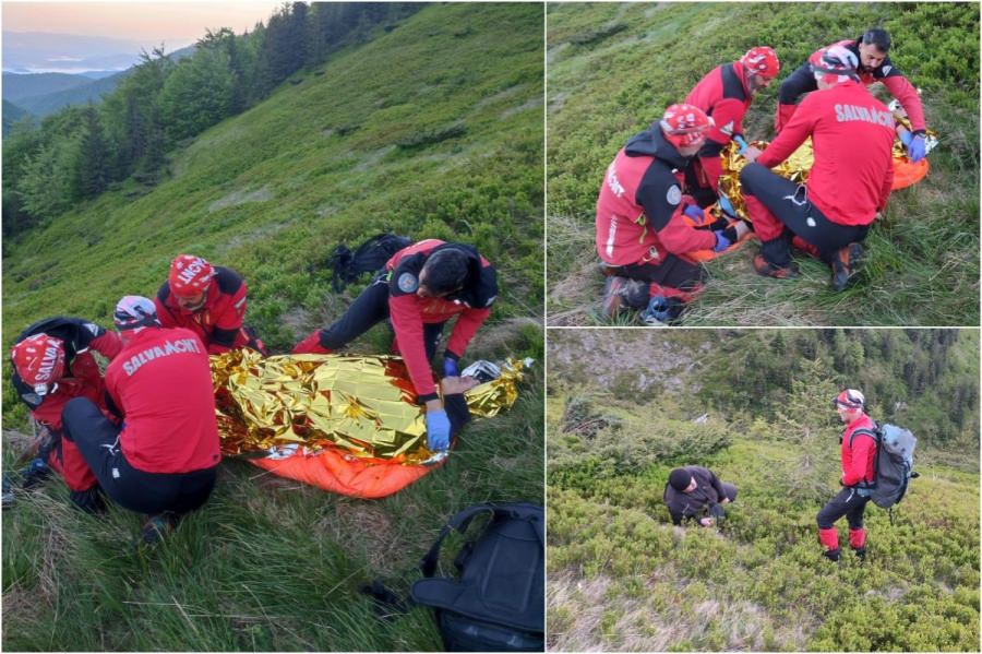 Încă o misiune de salvare reușită pentru echipa Salvamont Maramureș