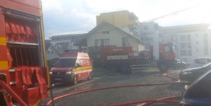 O casă din Baia Mare, lovită de trăznet în a doua zi de Paști