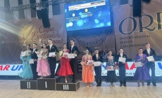 9 medalii obținute de dansatorii Medio Monte Baia Sprie la un cunoscut festival internațional