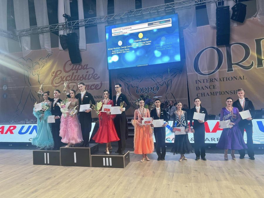 9 medalii obținute de dansatorii Medio Monte Baia Sprie la un cunoscut festival internațional
