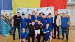 Școala ”Iorga” obține un loc meritoriu, la grupa gimnaziu, la faza națională a Olimpiadei Sportului Școlar la Handbal Băieți