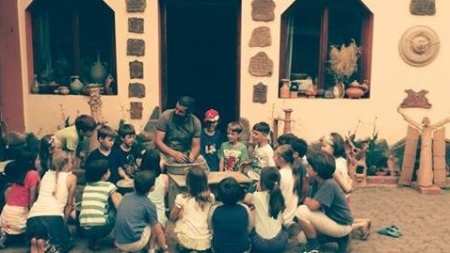 Tabăra de olărit pentru copii, de la Baia Sprie