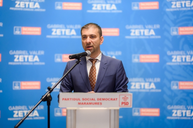 Gabriel Zetea, candidat PSD pentru președinția Consiliului Județean: ”Mă întorc să construim cu ÎNCREDERE în Maramureș, să redeschidem șantierele!”