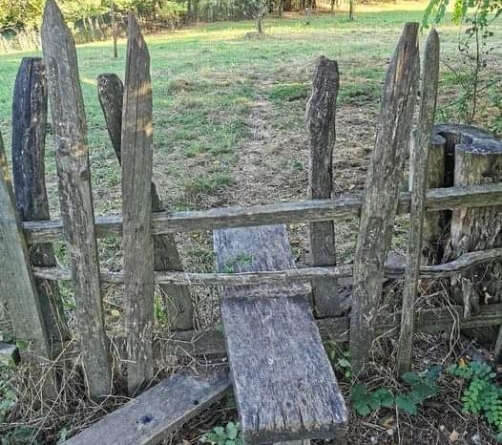 Odinioară, vecinii se vizitau printr-o despărțitură făcută prin gardul comun