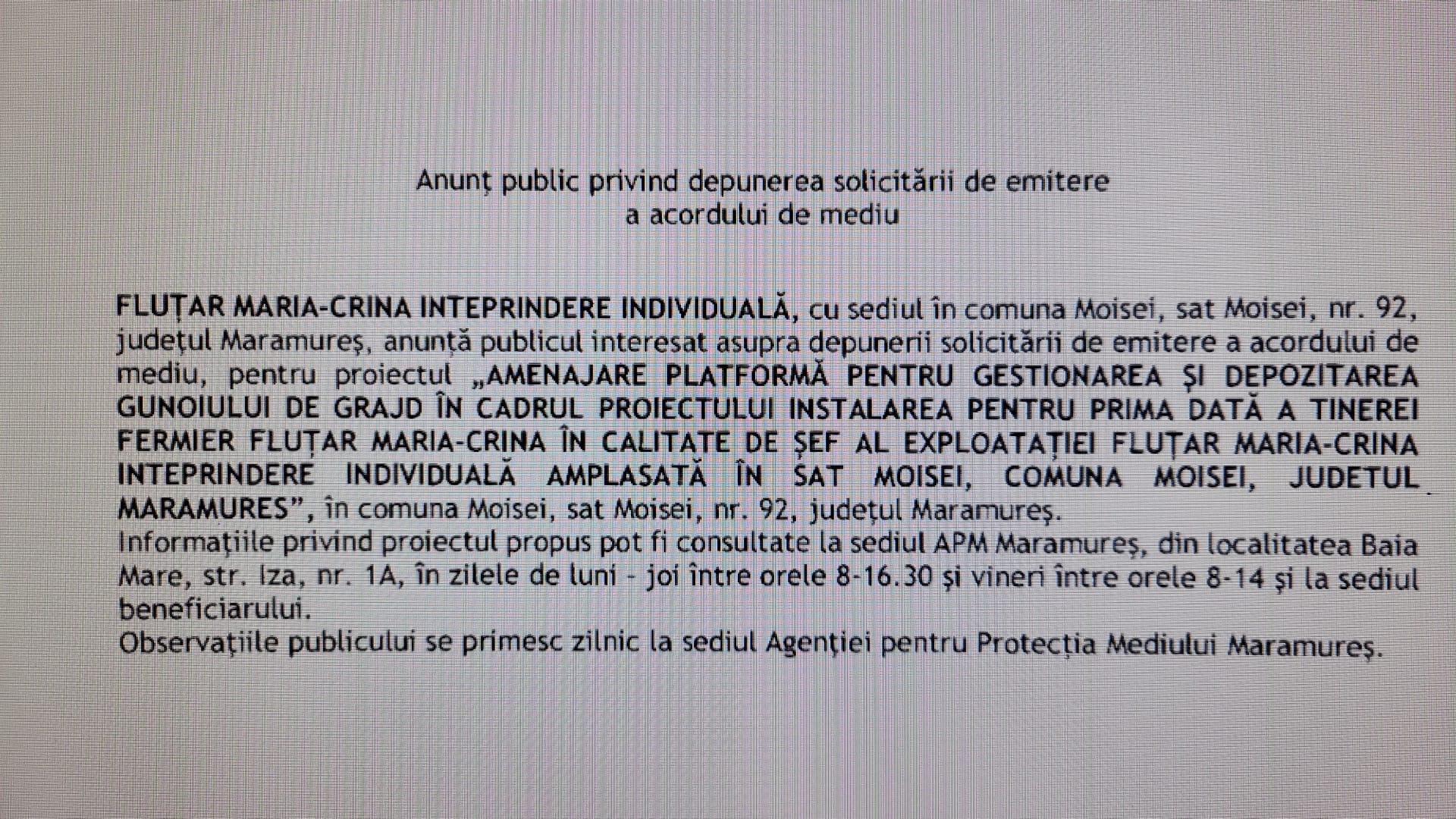 Anunț publicitar 18.07.2024