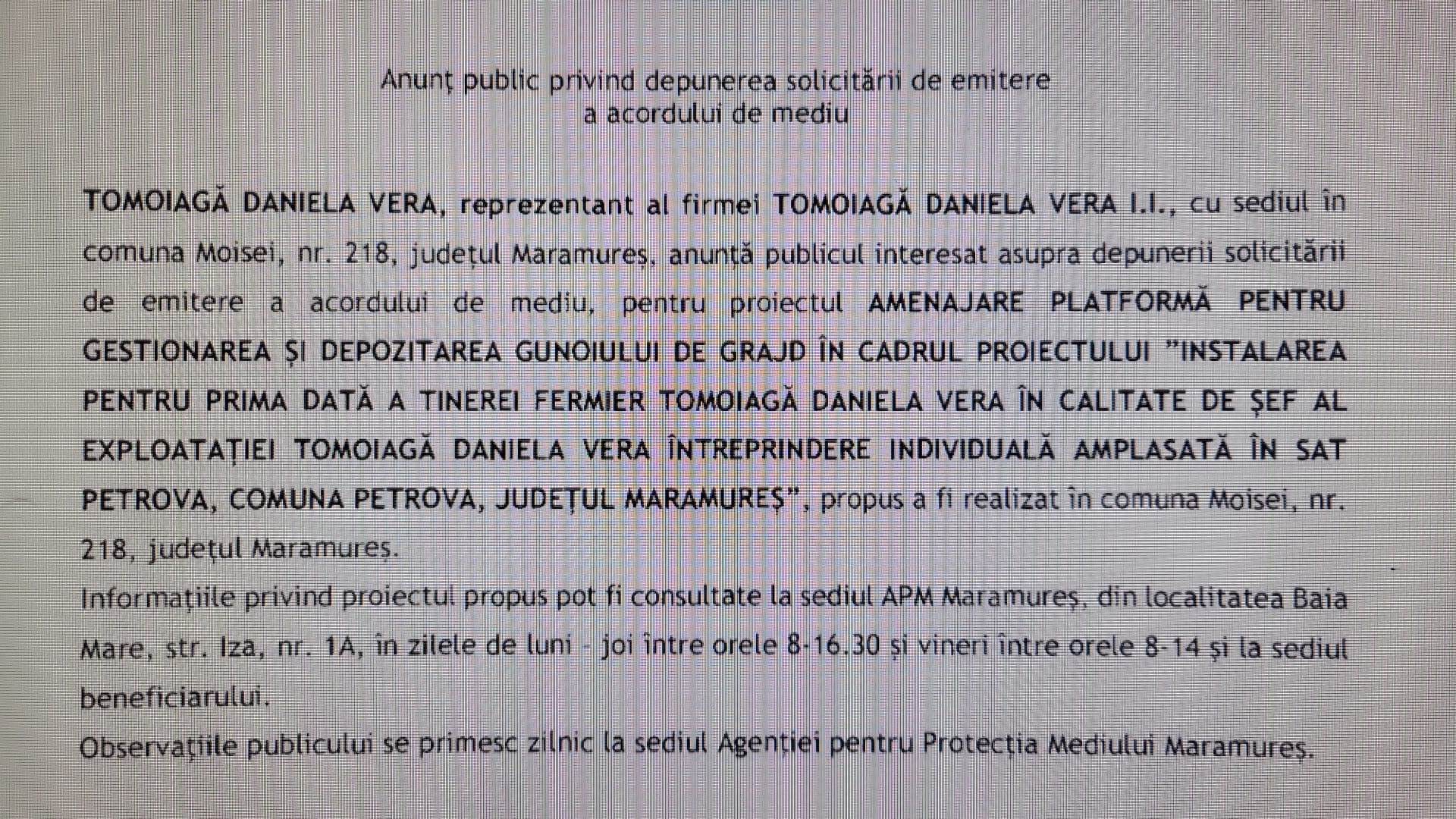 Anunț publicitar 18.07.2024