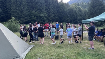 În Ieud s-a desfășurat tabăra de corturi „Ritmul naturii, ritmul vieții creștine”