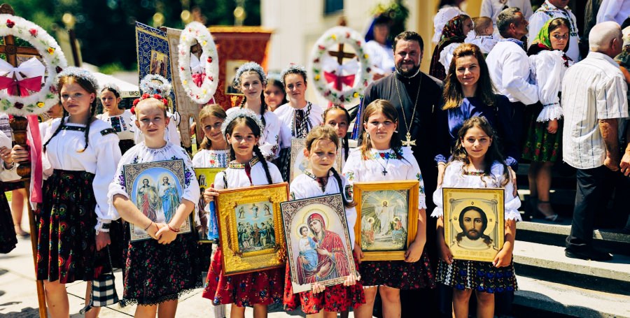 A fost hramul bisericii ortodoxe ucrainene din Crasna Vișeului