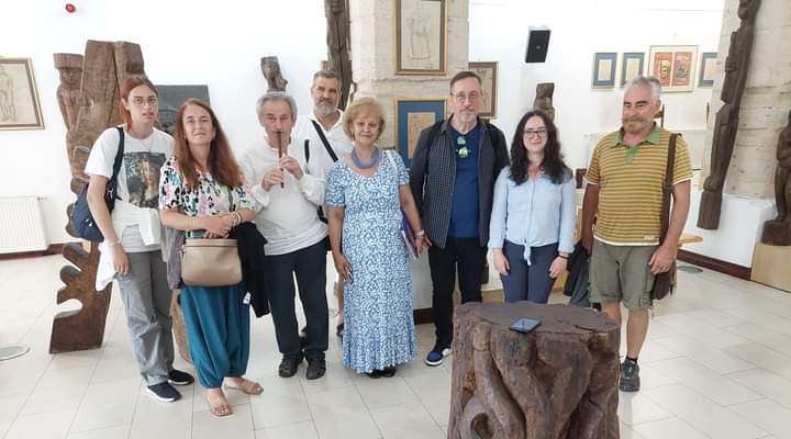 Impresiile artiștilor Taberei de creație de la Ardud, la vizitarea Muzeului Memorial Gheza Vida