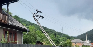 Fenomele hidrometeorologice înregistrate cu o seară în urmă, au produs pagube însemnate în Maramureș